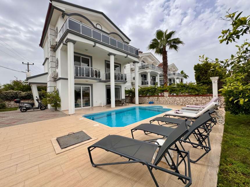 Beautiful Fethiye Property For Sale Near The Beach - Private pool and sun terraces