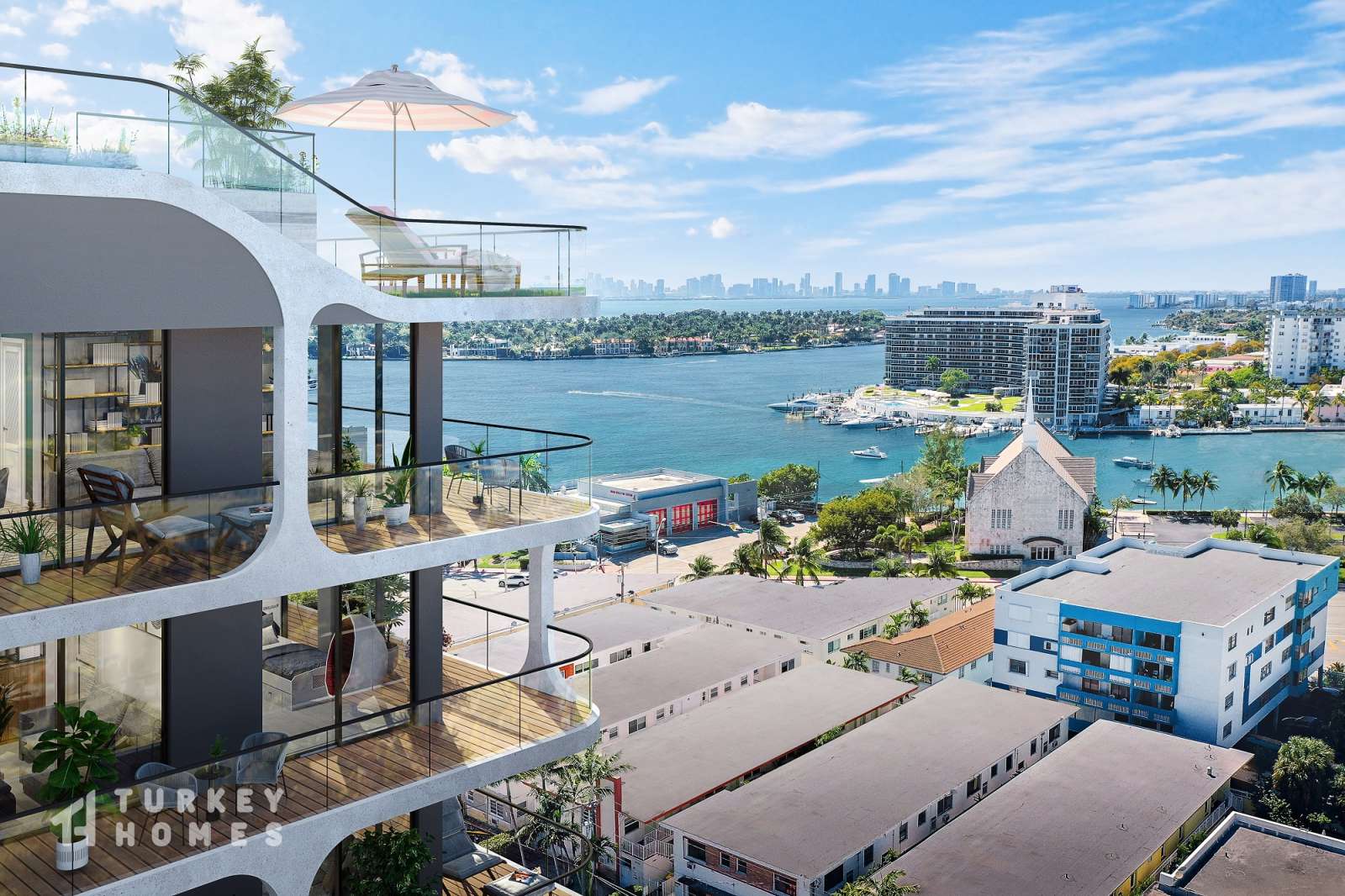Residence Apartments With Ocean Views In Miami Beach, Florida For Sale - Spectacular ocean views
