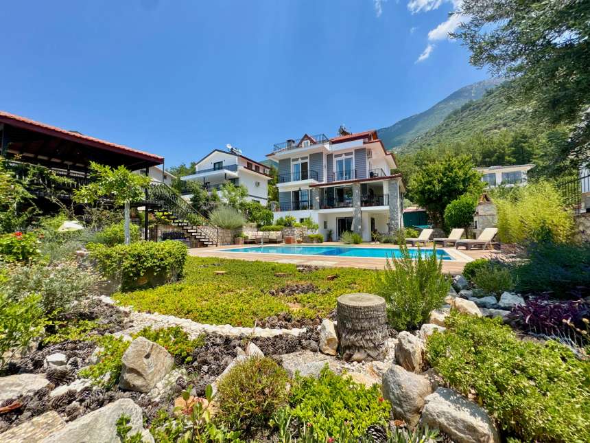 A Serene Investment Property In Fethiye For Sale - Beautiful garden and private pool