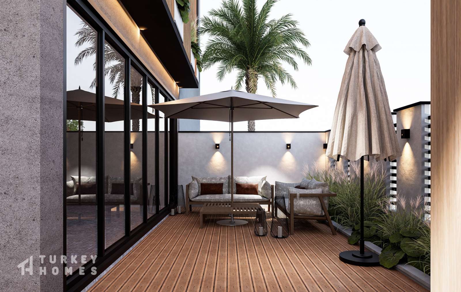 Dream Property Investments For Sale - Communal exterior seating terrace