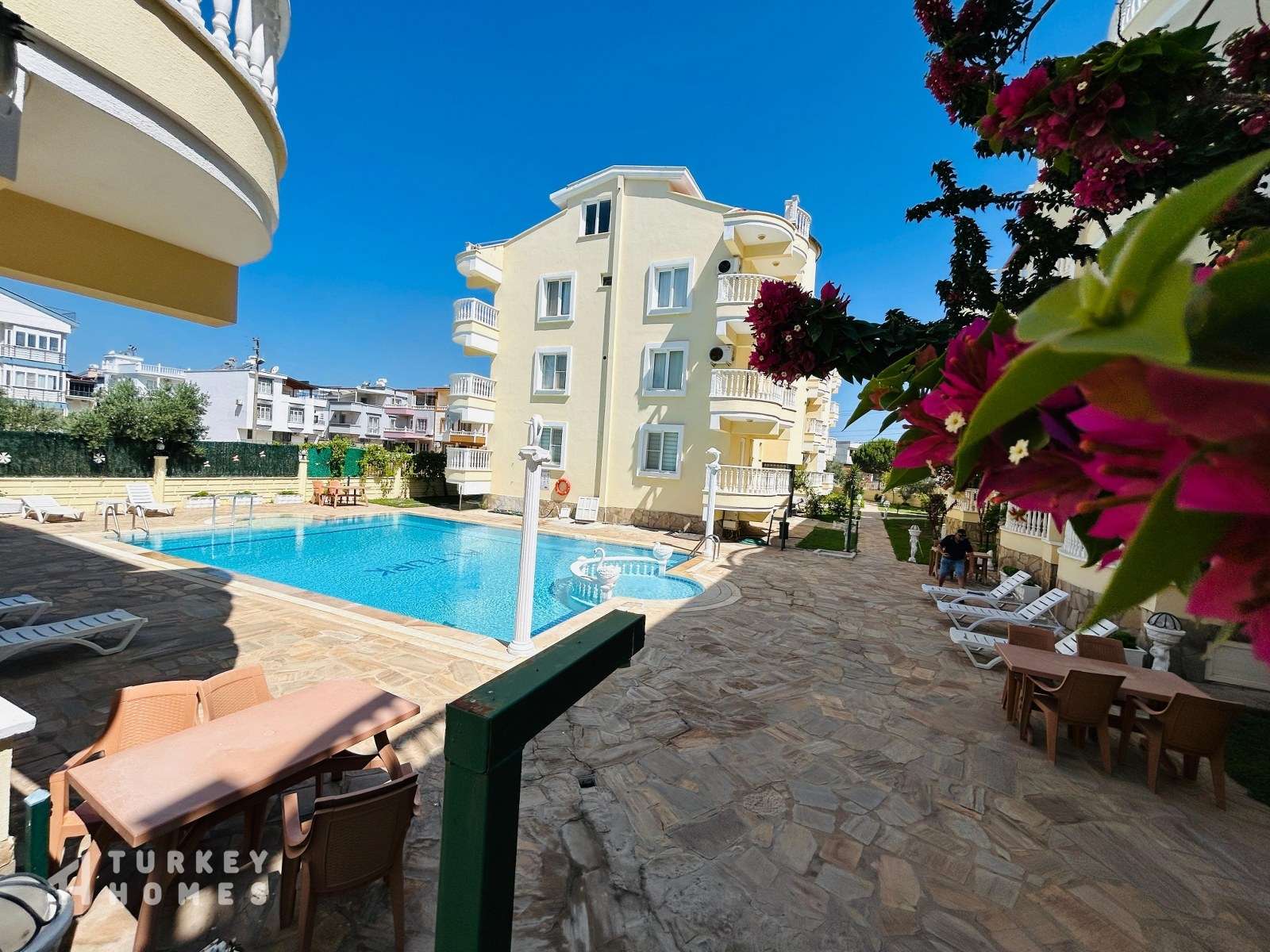 Property With A Sea View For Sale In Didim – Vast sun terraces and shared pool