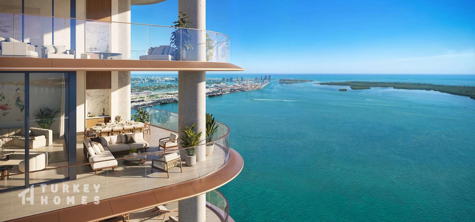 State Of The Art Off-Plan Apartments For Sale In Miami - Stunning sea view residences