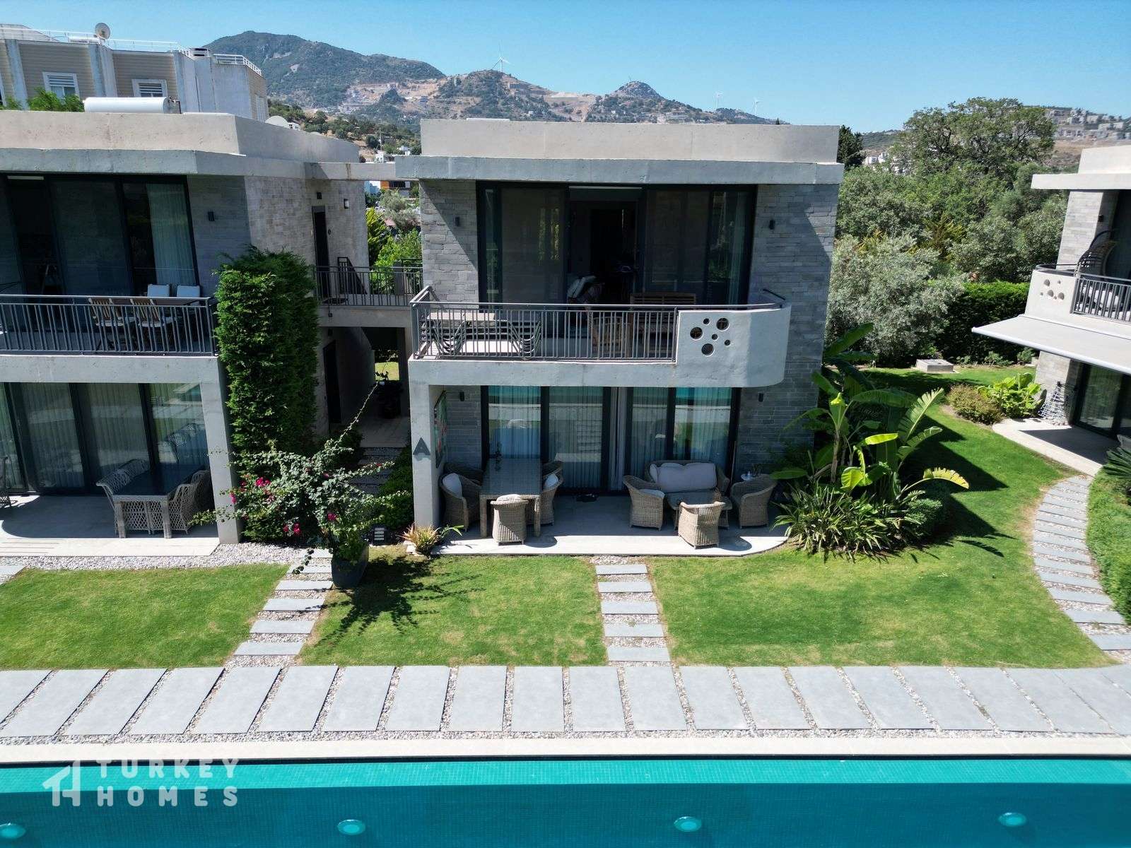 Idyllic Apartment In Bodrum For Sale - Main view of the top floor apartment