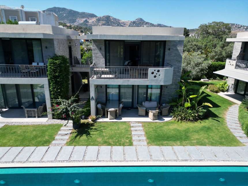 Idyllic Apartment In Bodrum For Sale - Main view of the top floor apartment