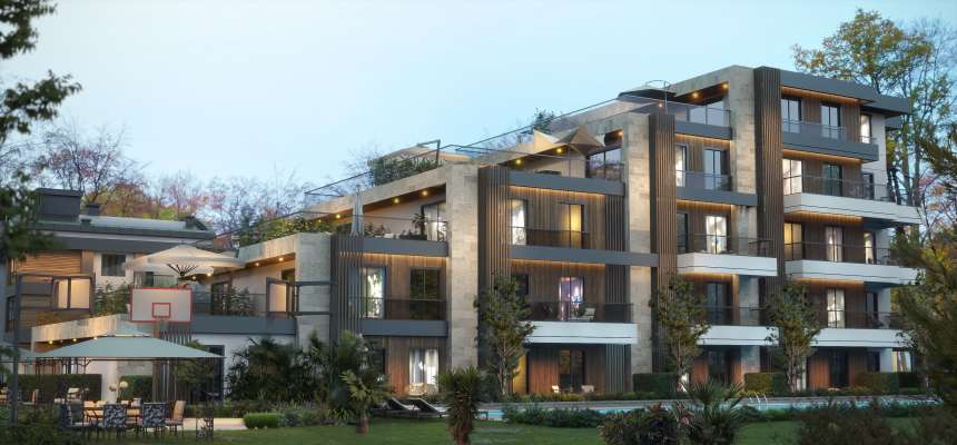 1-Bed Apartments In Altintas, Antalya
