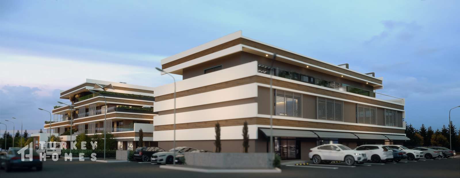 Outstanding Investment Properties In Antalya For Sale - Street view to the complex