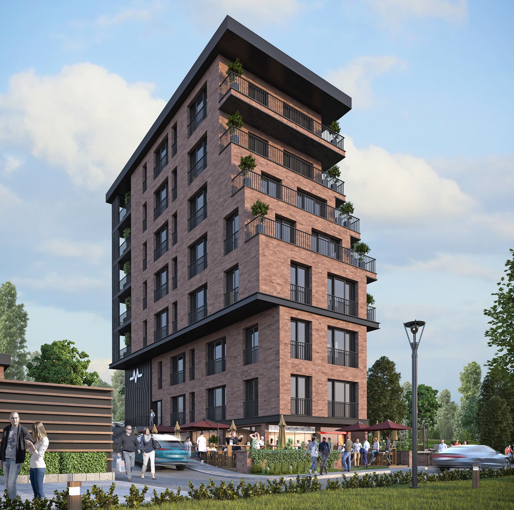 Entire Commercial Building In Istanbul Asia For Sale - Main view of the commercial building