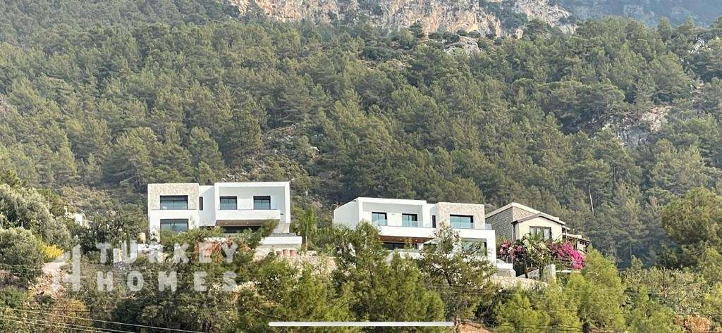 Ultra-Modern Sea View Fethiye Villa In Faralya For Sale - Nestled on the hillside