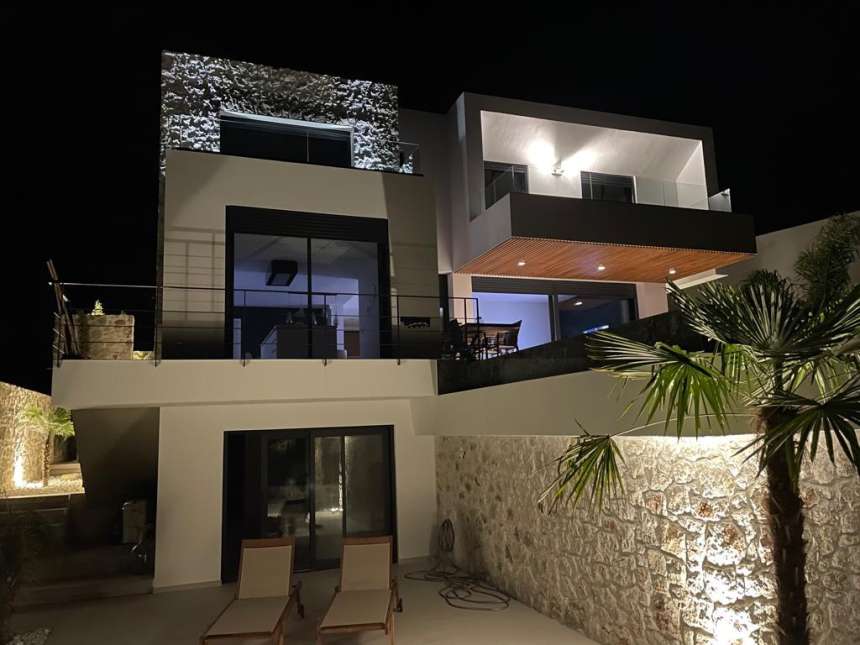 Ultra-Modern Sea View Fethiye Villa In Faralya For Sale - Triplex villa