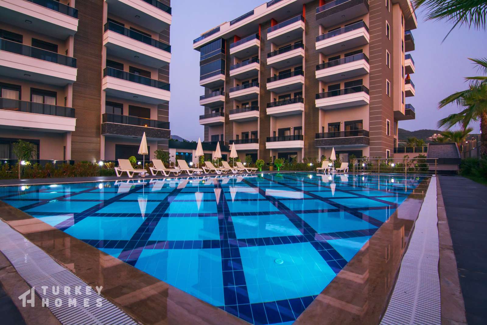 Duplex Garden Apartment For Sale In Alanya - Main view of the complex