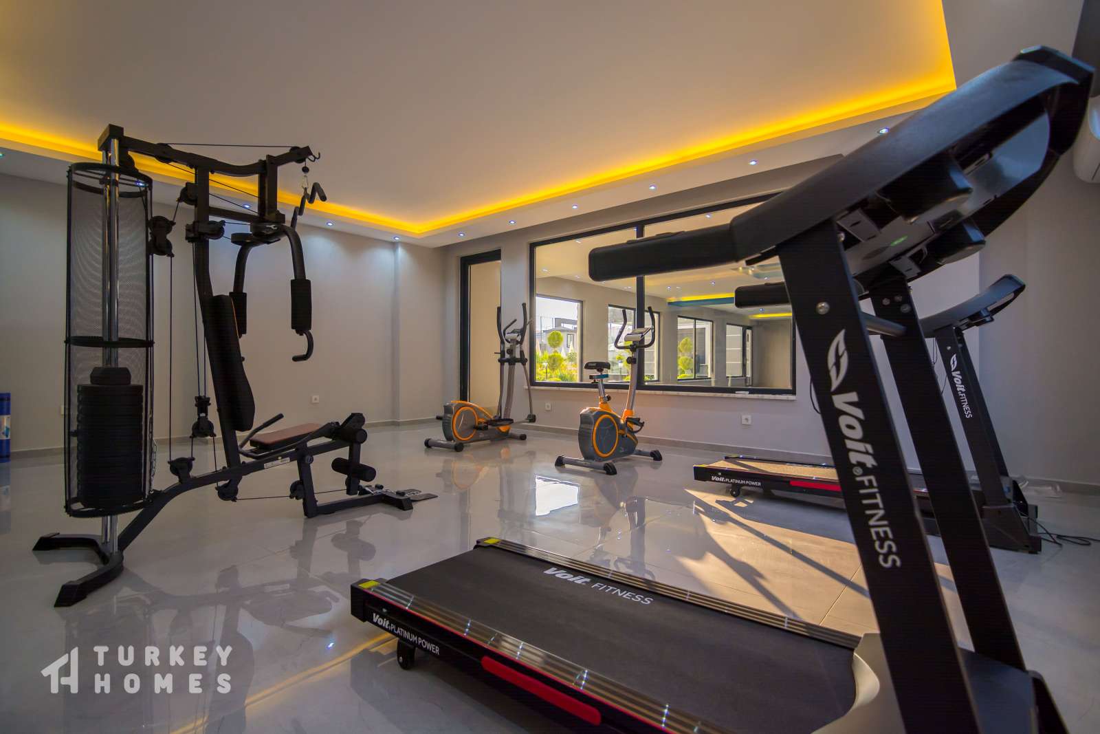 Duplex Garden Apartment For Sale In Alanya - On-site gym