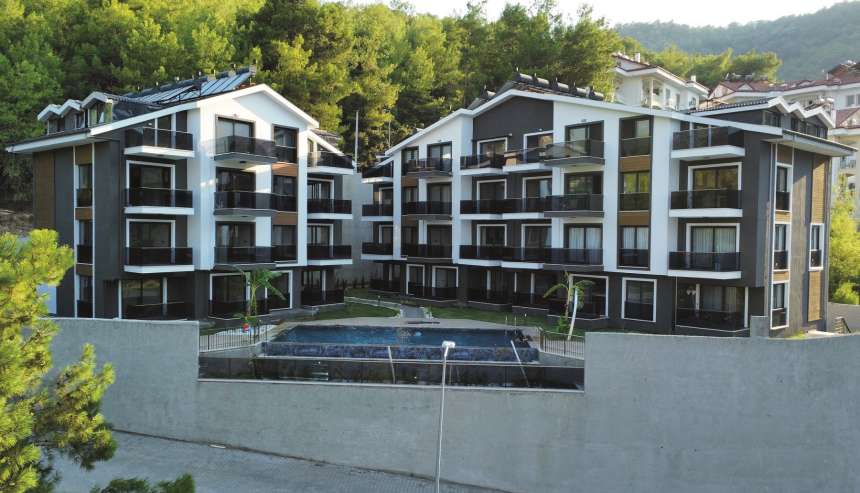 Fethiye Property With Nature Views For Sale - Main view of the complex