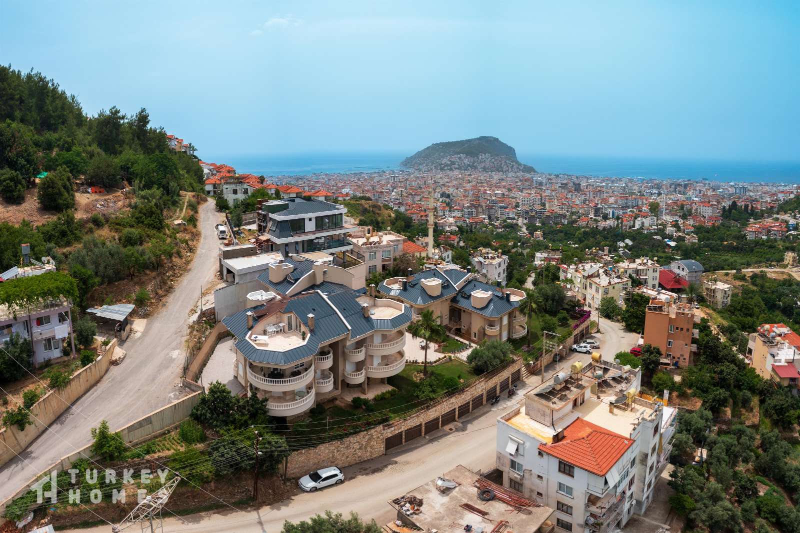A Must-See Hillside Property With Nature Views For Sale In Alanya - Complex surrounded by nature