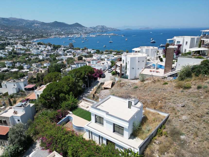 Sea View Villa With A Private Pool For Sale In Yalikavak, Bodrum – Beautiful sea views