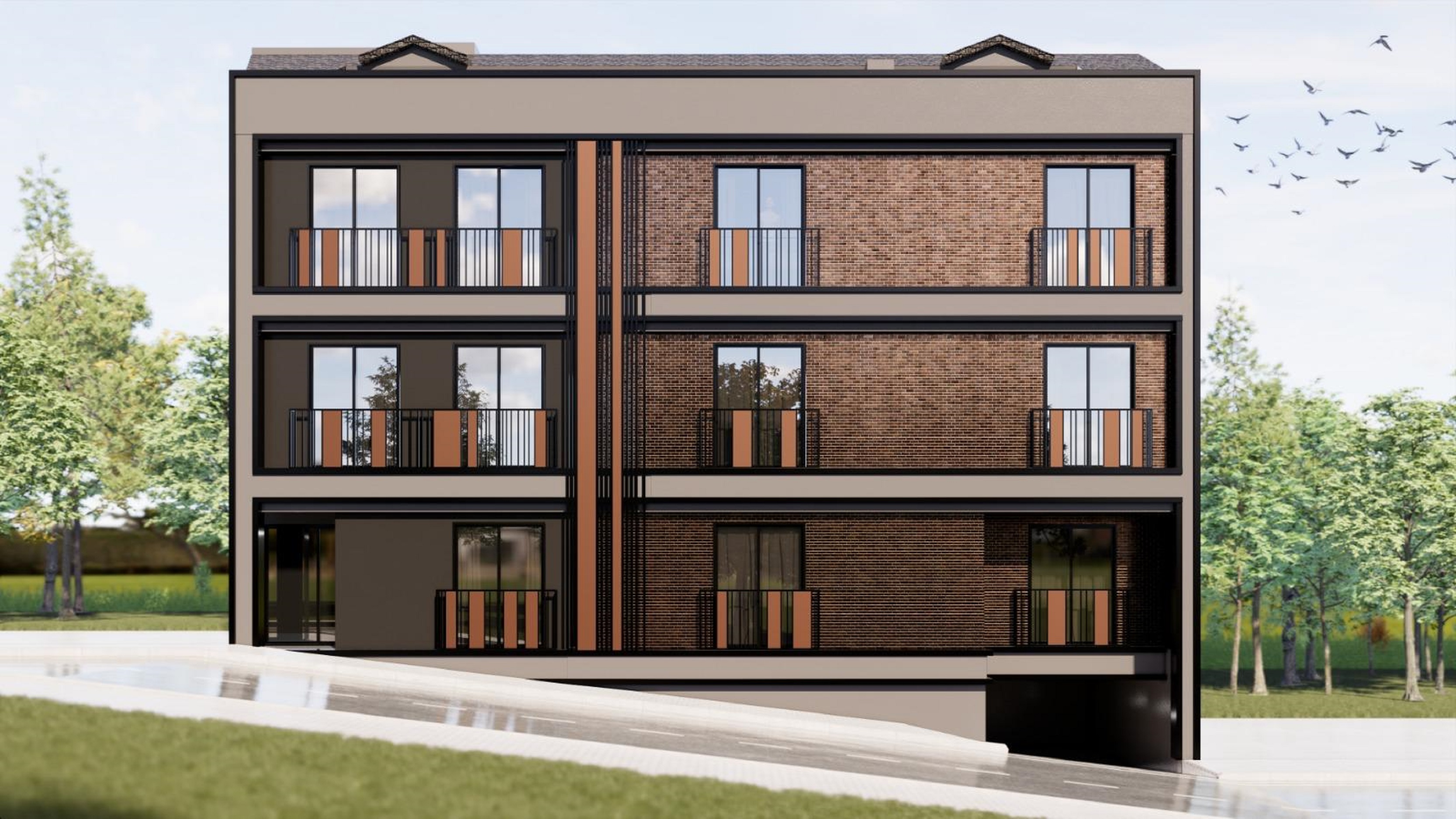 Prestigious City Centre Apartments In Istanbul For Sale - Minimalistic architecture