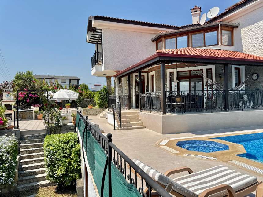 Ornate Detached Villa In Fethiye For Sale - Vast exterior living space