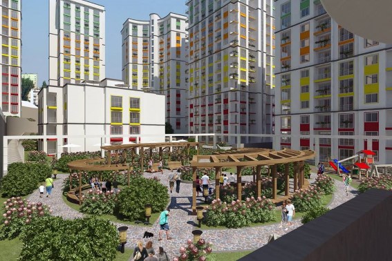 Key Ready Istanbul Apartments For Sale - Ideal Investment - Complex view