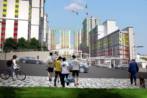 	 Key Ready Istanbul Apartments For Sale - Ideal Investment - Complex view