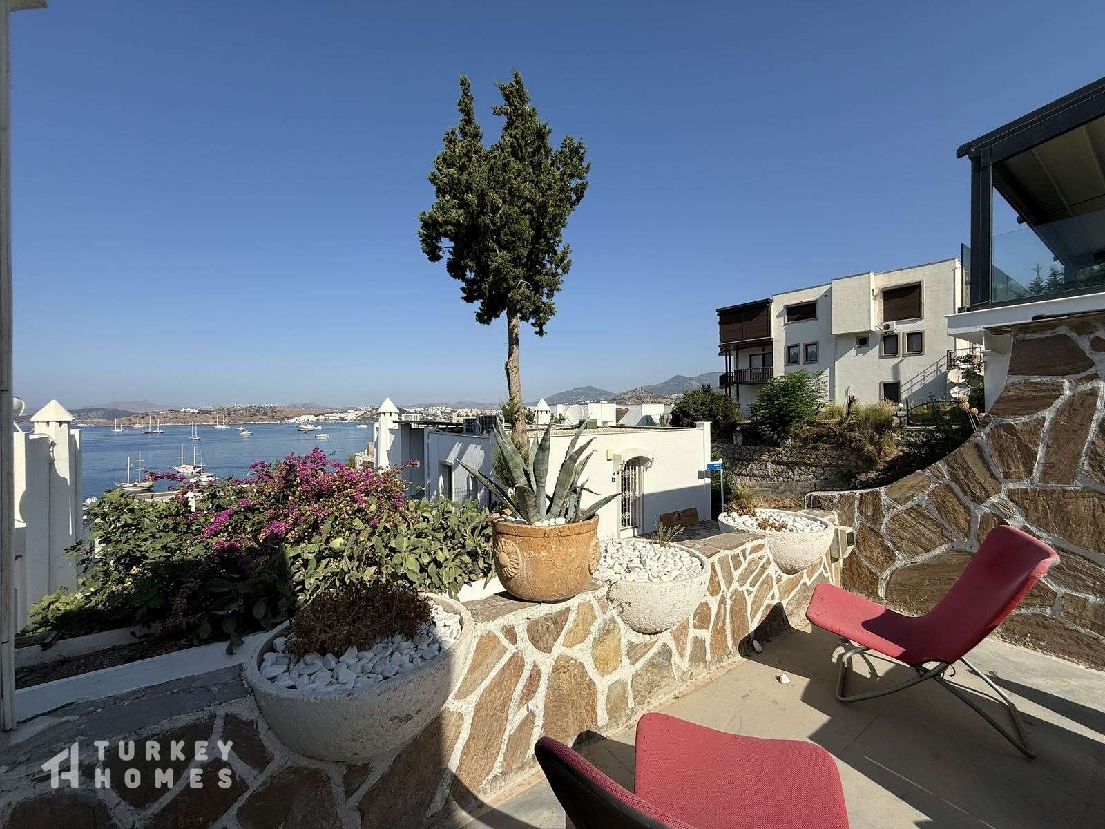 Triplex Bodrum Property For Sale Near The Sea – Sun terraces