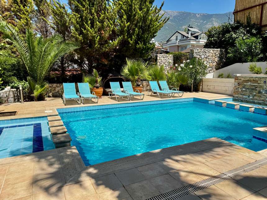 Dramatic Fethiye Villa For Sale In Ovacik With A Private Pool - Large private pool