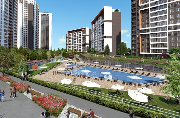 Luxury Investment Apartments For Sale in Bachesehir, Istanbul - Off Plan - Complex image