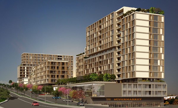 Investment Apartments For Sale In Istanbul - Close To The Airport - Complex view