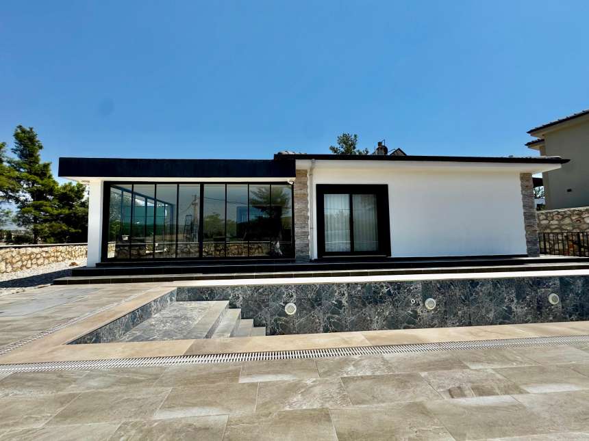 Modern Fethiye Property For Sale - Main view of the bungalow