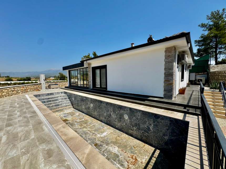 Modern Fethiye Property For Sale - Private pool and terraces