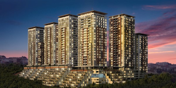 Investment Apartments For Sale In Istanbul, Near The City Centre And Vialand -Complex view