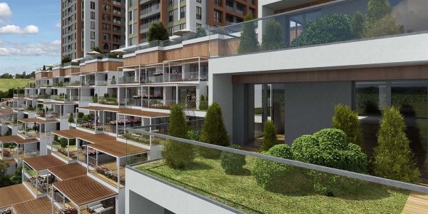 	 Investment Apartments For Sale In Istanbul, Near The City Centre And Vialand -Complex view