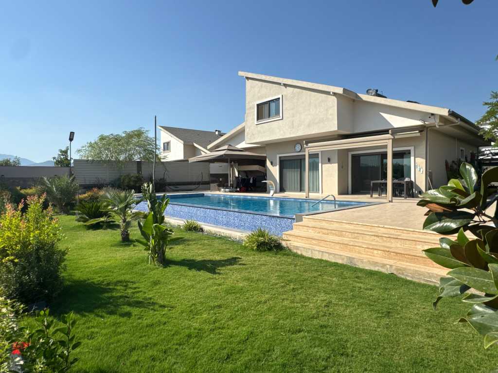 Striking Fethiye Villa & Guest House For Sale - Main view of the luxury property