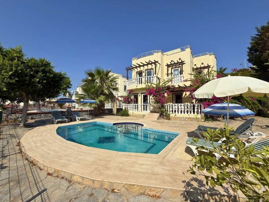 Spectacular Bodrum Villa With A Private Pool For Sale In Bogazici, Milas - Private pool and exterior