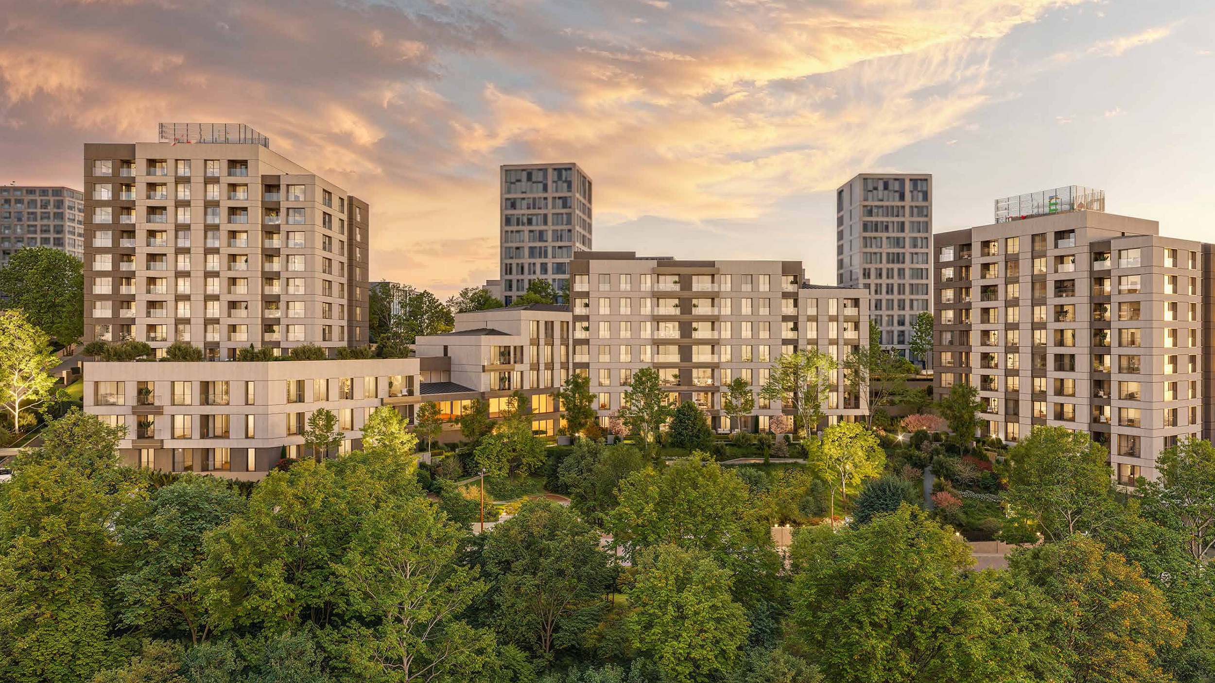 Off-Plan Asian Istanbul Property For Sale - Modern architecture