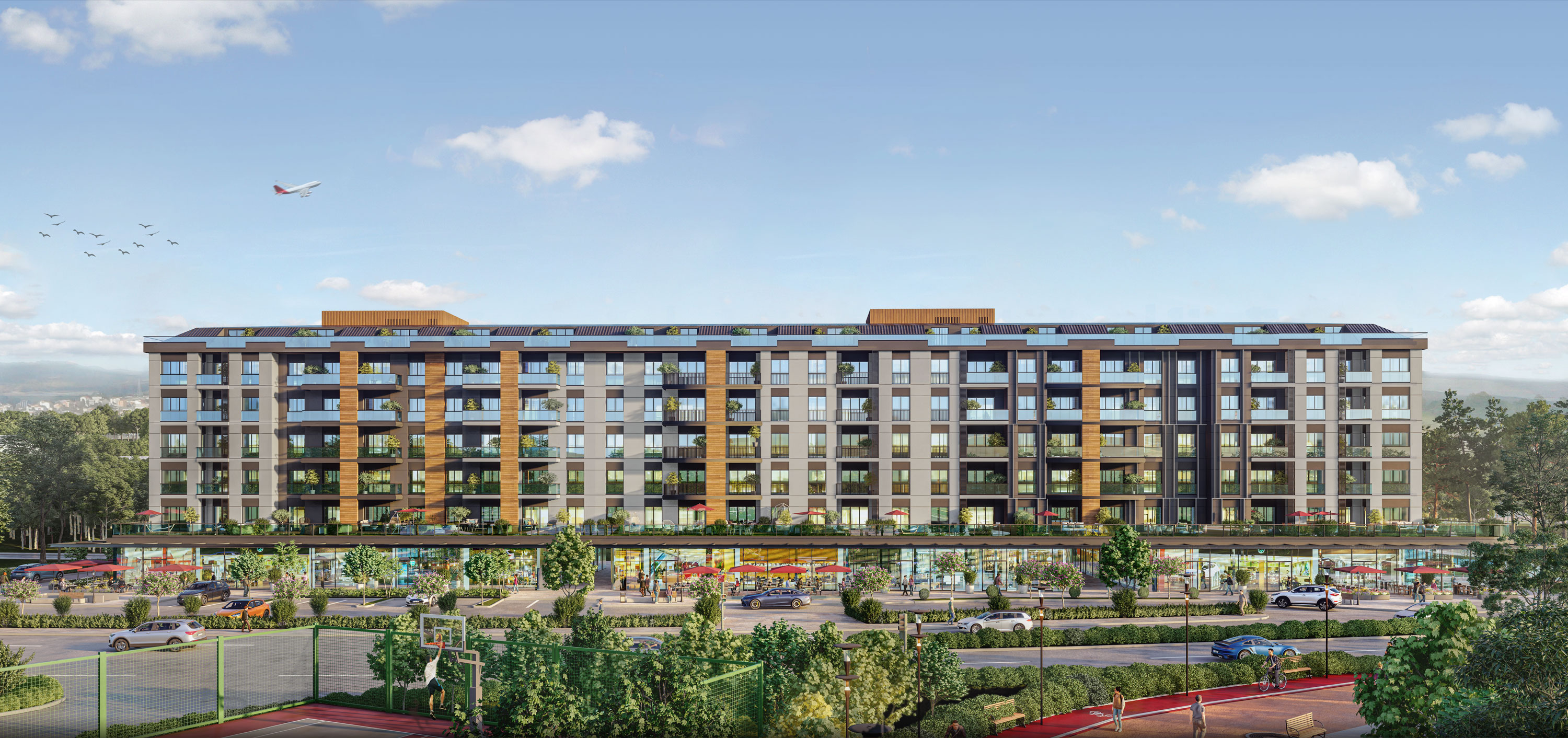 Residential Istanbul Investment Apartments For Sale - Main view of the complex