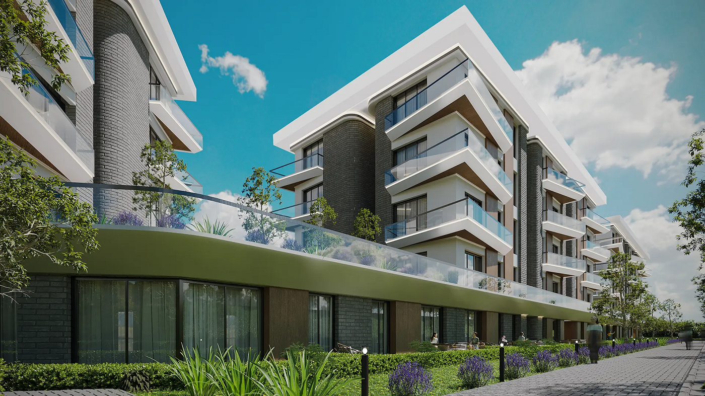 Istanbul Off-Plan Property in Eyup For Sale - Gorgeous social areas