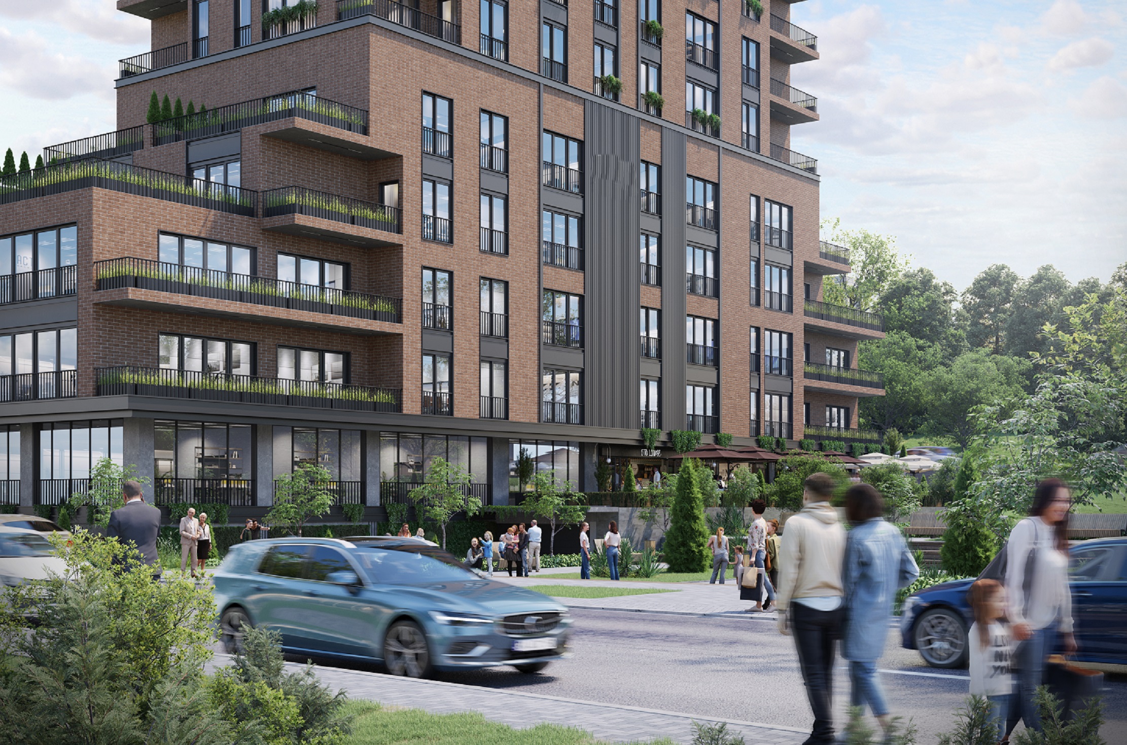 Newly Built Istanbul Property For Sale - Social communal areas