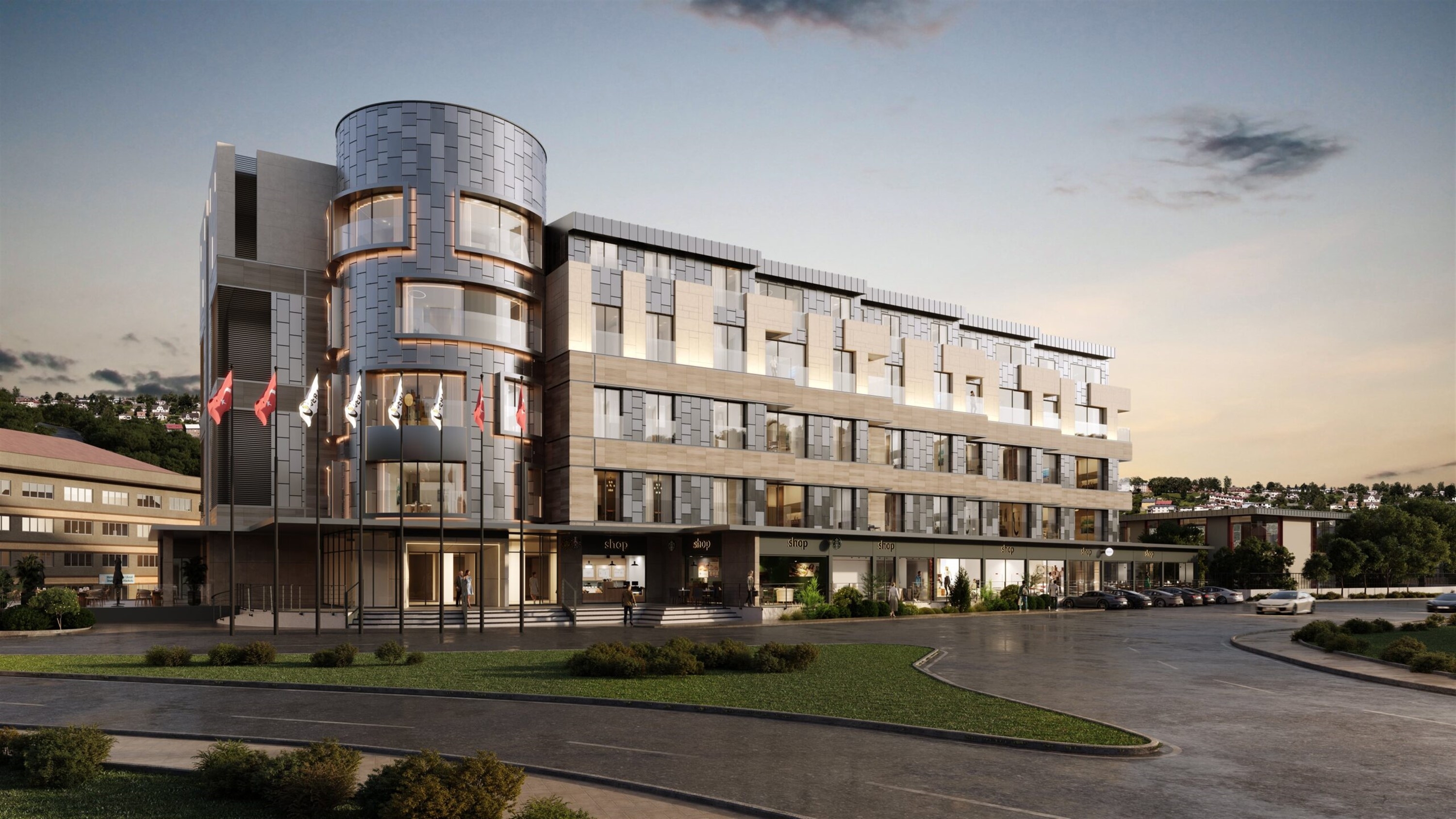 Ultra-Modern Istanbul City Centre Property For Sale - An stylish complex with spa facilities