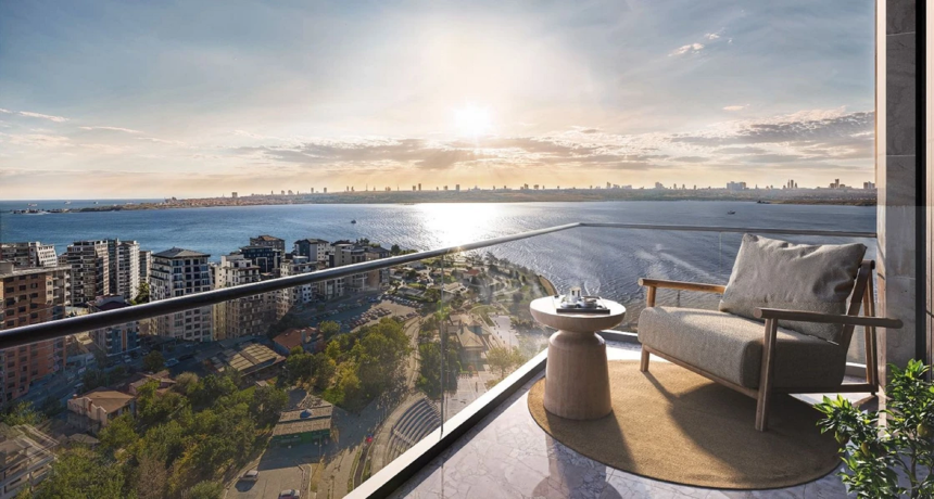 Lakeside Apartments For Sale In Istanbul - Glorious lake and sea vistas