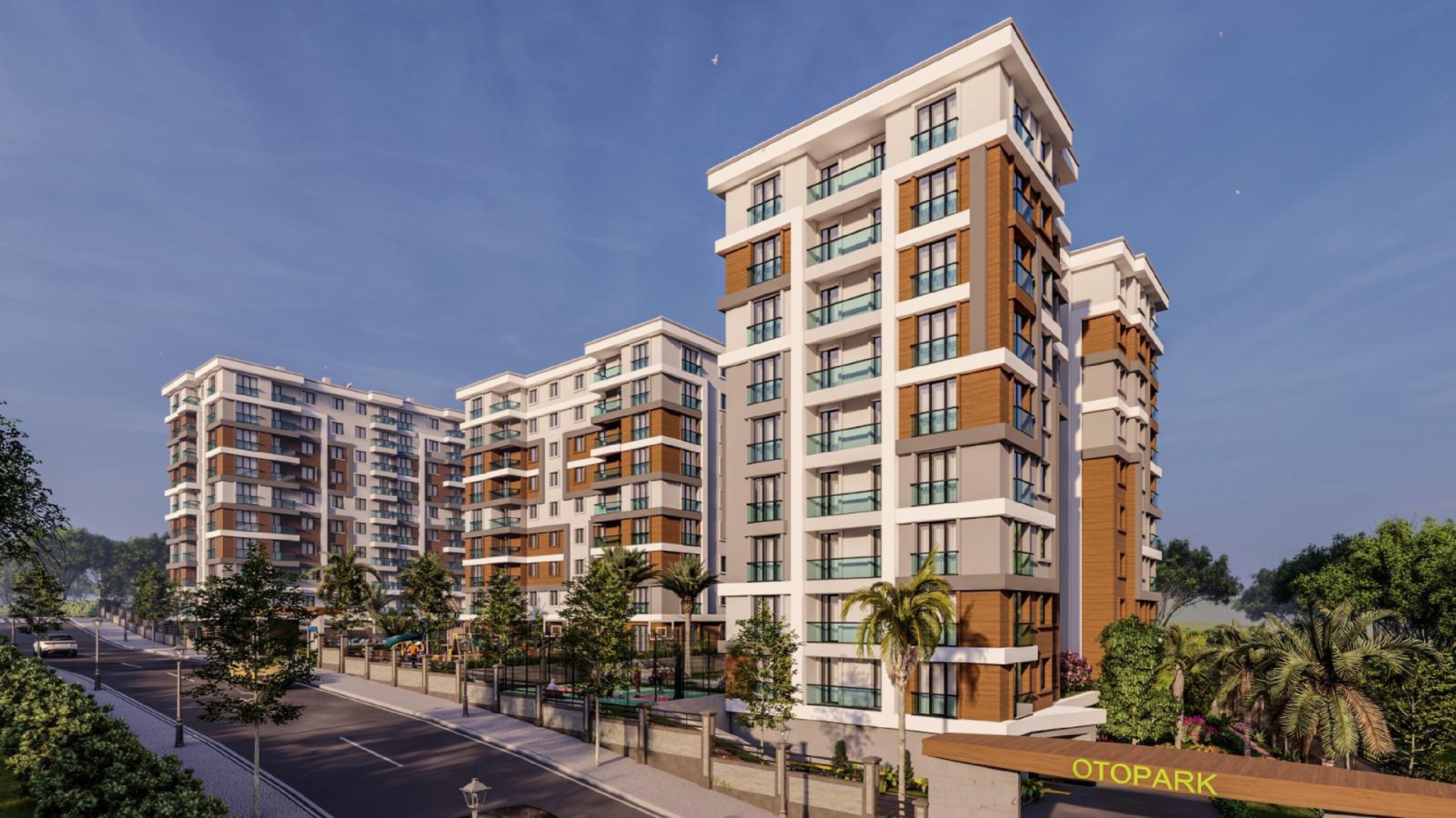 Istanbul Asian Garden Apartment For Sale - Complex with on-site facilities