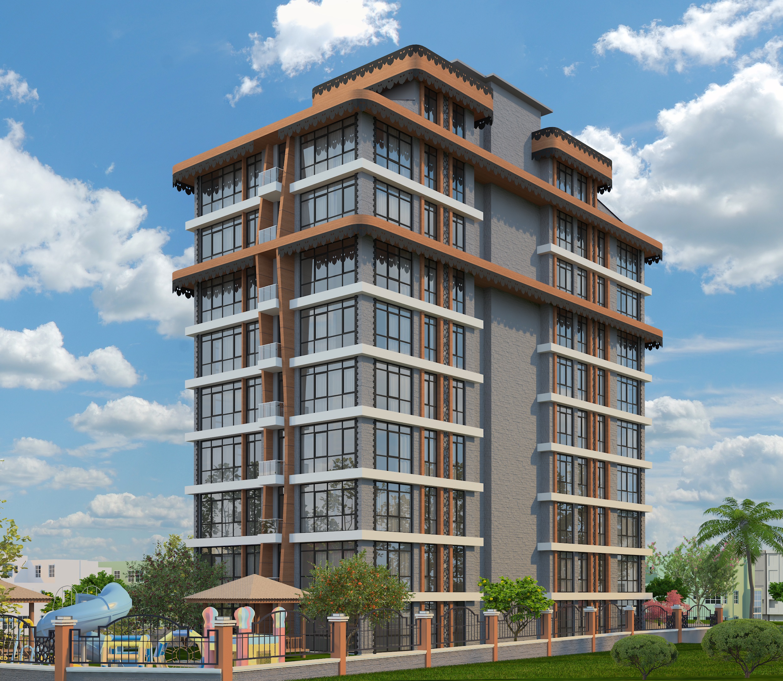 City Centre Istanbul Apartments for Sale in Kagithane - Children's recreation