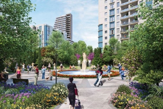 	 Istanbul Investment Apartments For Sale In Bahcesehir At Great Prices - Key Ready - Complex view