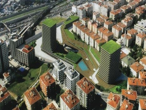 Luxury Istanbul City Centre Key Ready Apartments For sale - Complex view