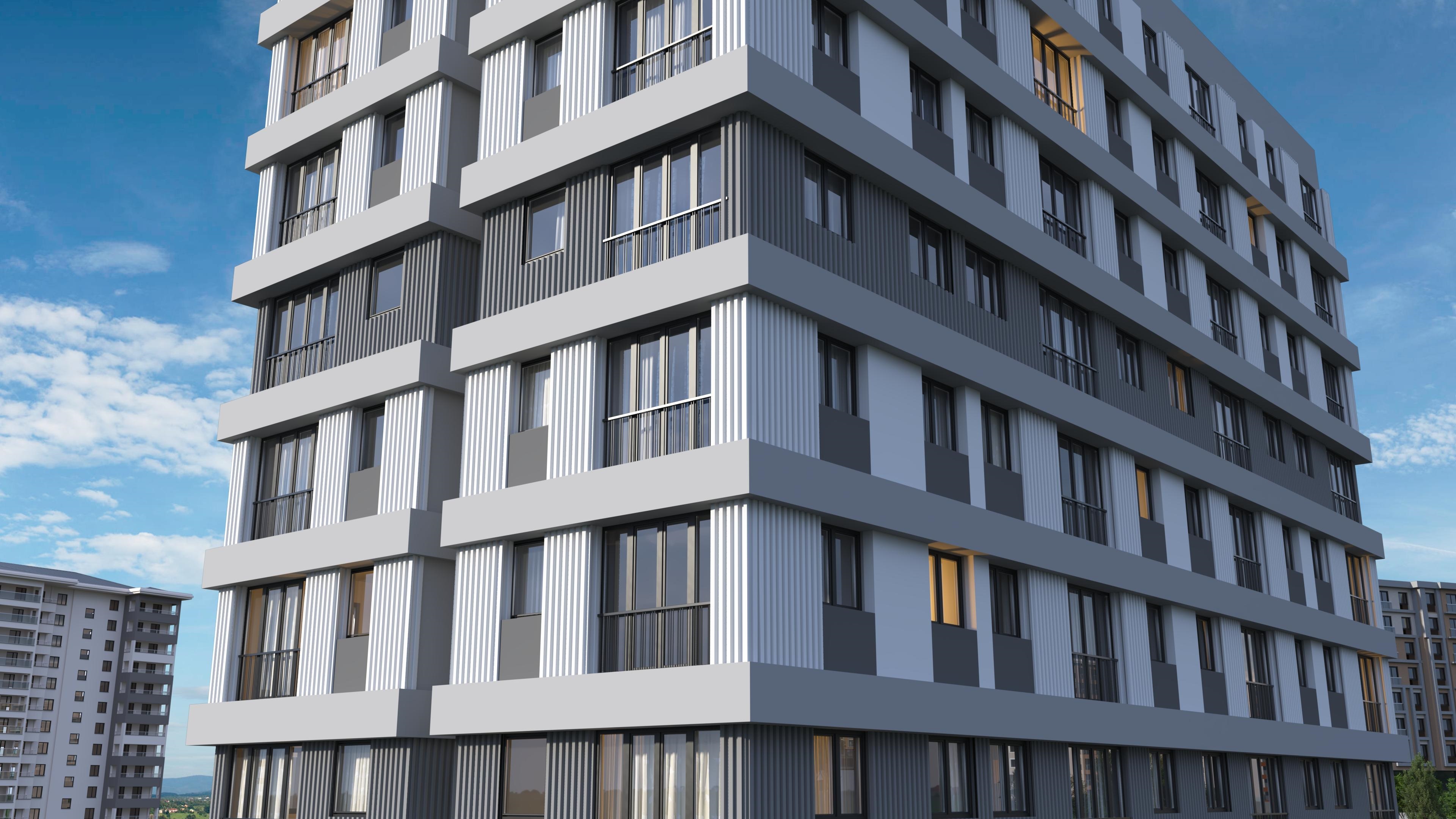 Versatile Istanbul Apartments For Sale In Kagithane - Modern architecture