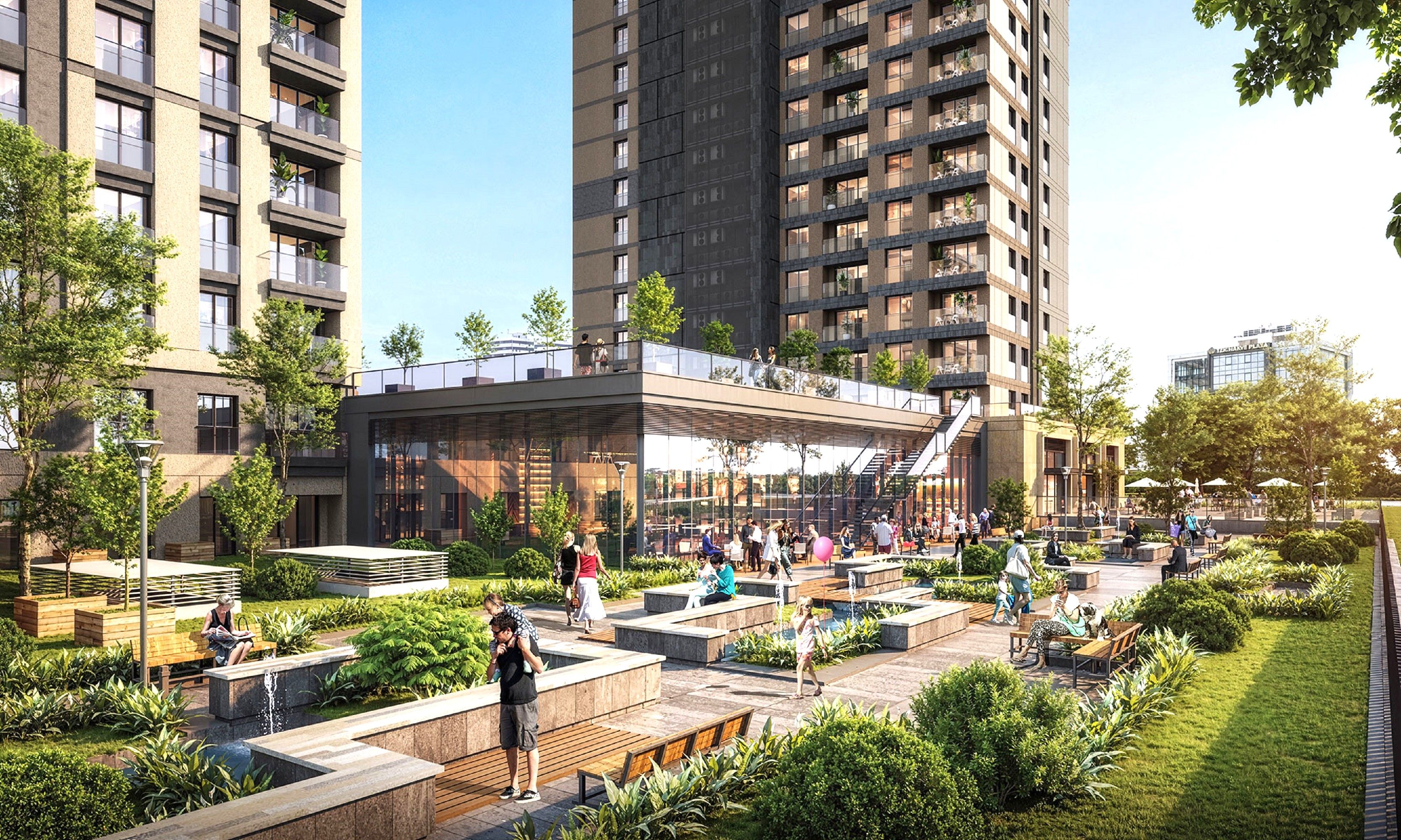 Istanbul Property For Sale in Umraniye – A beautiful complex of residential homes