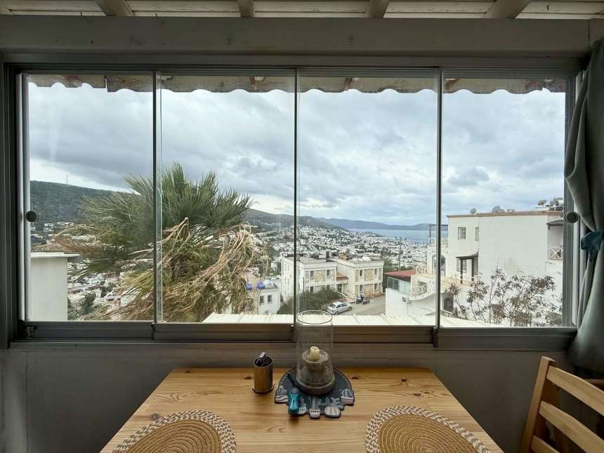 Sea & City View Property For Sale In Bodrum - Stunning sea, city and nature views