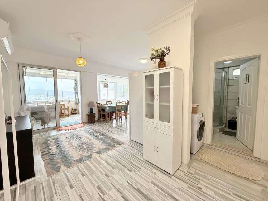 Sea & City View Property For Sale In Bodrum - Entrance view