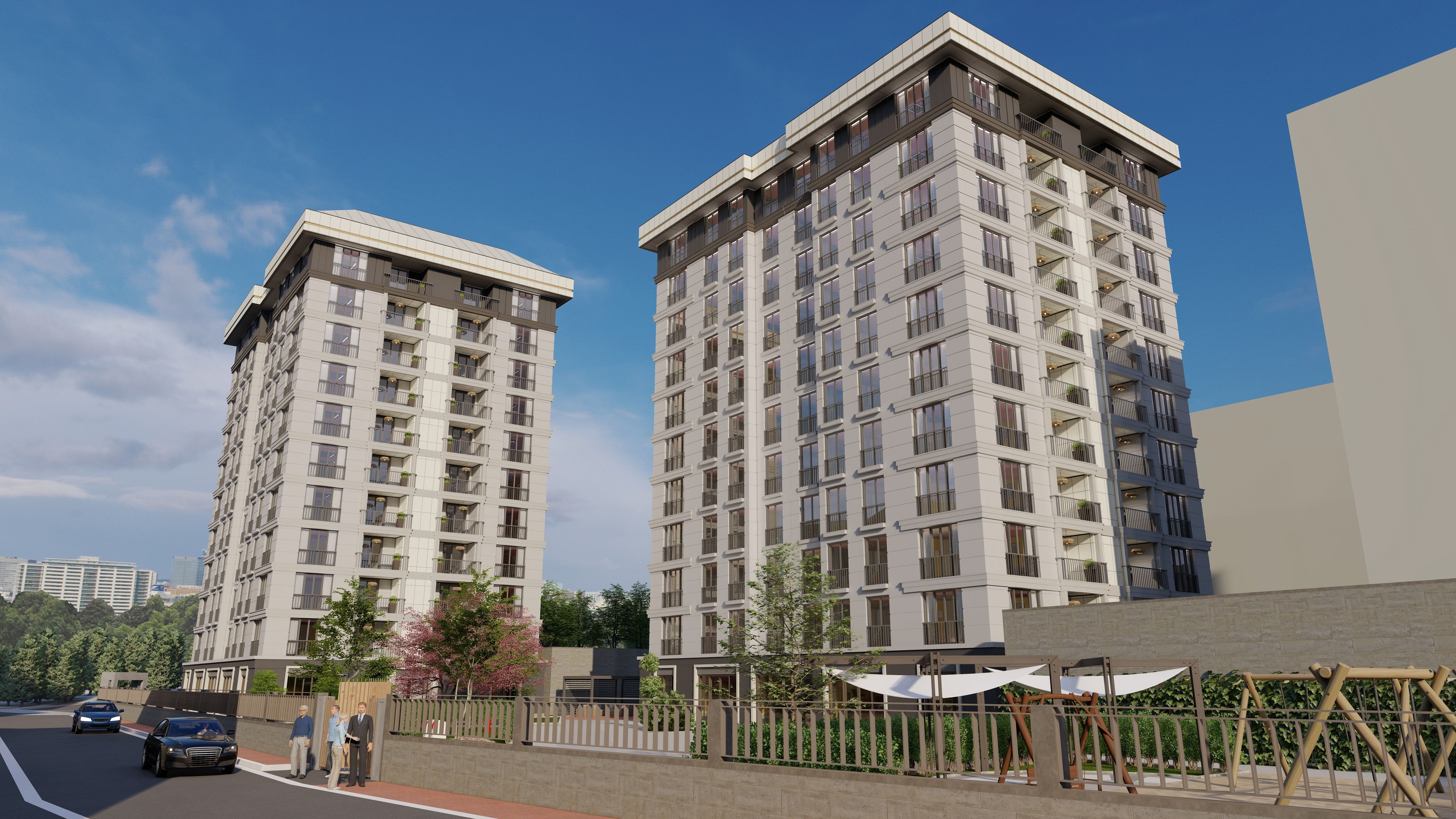 Notable Off-Plan Istanbul Apartments For Sale - Modern architecture