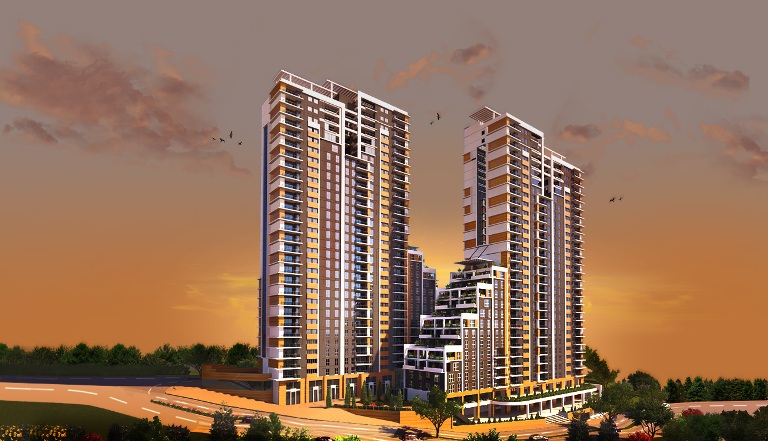 	 Deluxe One Bed Istanbul Apartment - Complex view