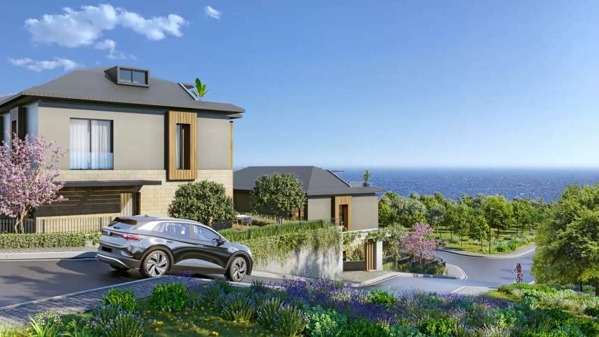 Impressive Istanbul Smart-Home Villas For Sale - Sea view homes in Beylikduzu