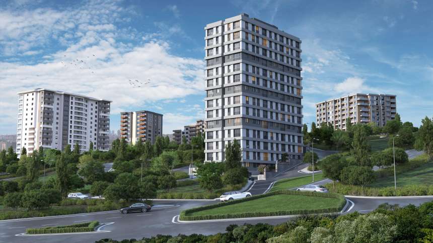 Istanbul Investment Properties For Sale In Kagithane - A modern complex in the city centre